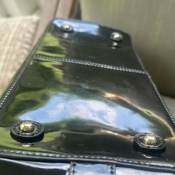 Sondra Roberts Patent Leather Tote Bag - Picture 7 of 7